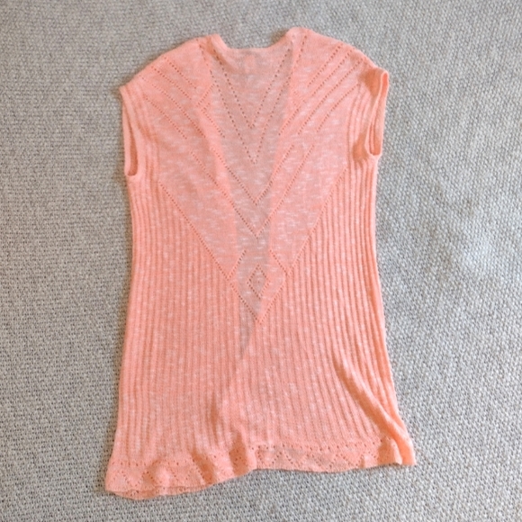 Christopher & Banks  sleeveless cardigan - Picture 2 of 5